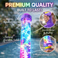 🌈 Pistola de agua LED arcoíris brillante | ¡Diversión veraniega que explota como por arte de magia! ✨