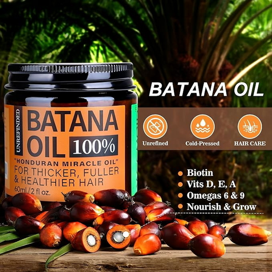Aceite de Batana para el crecimiento del cabello, crudo. Mascarilla de Batana orgánica de Honduras.