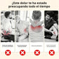 Pistola de masaje muscular automática multifuncional de 16 cabezale