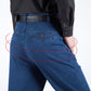 👖Jeans de cintura alta rectos para hombre🔥Compra 2 envío gratuito