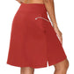 Falda pantalón de golf y tenis para mujer, de 50 cm (20 pulgadas) de largo hasta la rodilla.