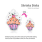 Juego de llaveros Shrinky Dinks DIY, actividades artísticas para niños y regalos de fiesta