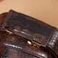 Cinturón de cuero genuino con hebilla automática para hombre, de alta calidad y de primera calidad.