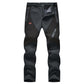 🏆¡ÚLTIMO DÍA DE OFERTA! ¡50% DE DESCUENTO!🔥Pantalones cargo impermeables de invierno para hombre con forro polar