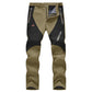 🏆¡ÚLTIMO DÍA DE OFERTA! ¡50% DE DESCUENTO!🔥Pantalones cargo impermeables de invierno para hombre con forro polar