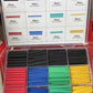 🛠️ Kit de Tubos Termorretráctiles de 580 Piezas con Caja