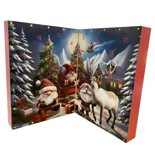 🔥Oferta de Navidad: ¡Hasta un 50% de descuento! 🎅Calendario de cuenta regresiva de gnomos navideños 2025 🥰