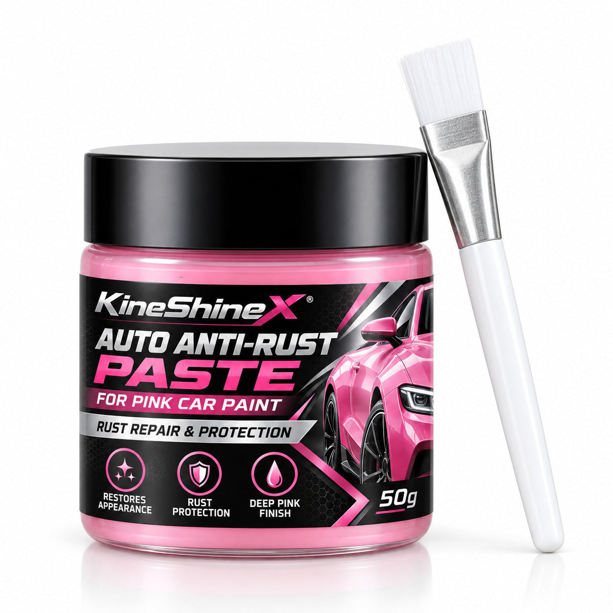 Pasta reparadora antióxido color rosa 50 g