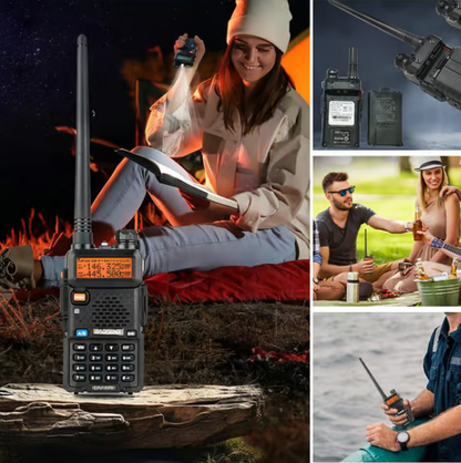 UV-5R Radioaficionado de Largo Alcance UV5R Radio de Dos Vías Walkie de Doble Banda