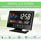 🔥Monitor digital LED de temperatura y humedad. Reloj despertador de mesa LED con previsión meteorológica.