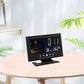 🔥Monitor digital LED de temperatura y humedad. Reloj despertador de mesa LED con previsión meteorológica.