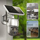 Cámara de vigilancia solar de 360 grados con visión nocturna a todo color