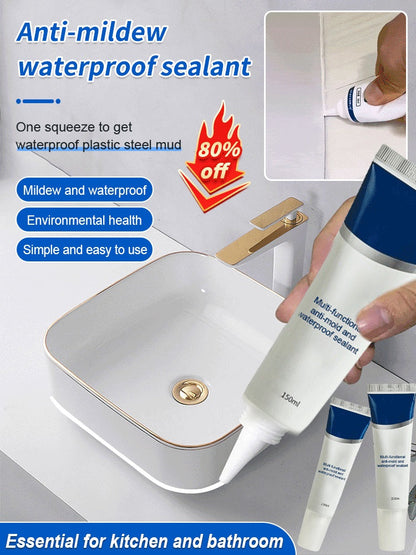 ⏰🔥 ¡Oferta Especial 50% OFF! 🏠 Sellador Multifuncional – Impermeable y Antimoho para Hogar y Baño ✨💦