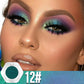 🔥Paleta de sombras de ojos Chameleon Duo Chrome de 12 piezas
