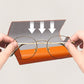 Estuche Minimalista de Cuero Rígido para Gafas