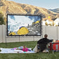 🔥Oferta especial 2026🔥Pantalla gigante portátil para cine al aire libre - Proyección 4K HD con soporte ajustable para fiestas al aire libre 🌟🌙