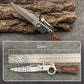 Cuchillo Plegable Portátil de Acero Inoxidable para Exterior 🗡️