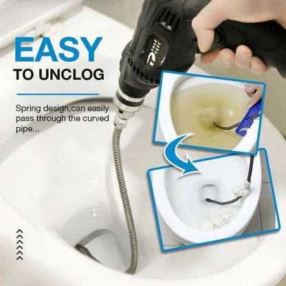 🚿 Cable Desatascador para Taladro – 1 / 2 / 3 m