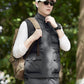 Chaleco Casual Acolchado Reversible con Múltiples Bolsillos