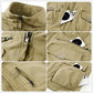 Chaleco Casual Acolchado Reversible con Múltiples Bolsillos