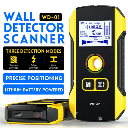 🛠️ ¡50 % DE DESCUENTO POR TIEMPO LIMITADO! ✨ Detector de metales y escáner de vigas 6 en 1: pantalla LCD, calibración automática, recargable 🔋