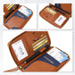 Funda para pasaporte multifuncional de alta calidad fabricada en piel de PU