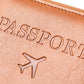 Funda para pasaporte multifuncional de alta calidad fabricada en piel de PU