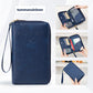 Funda para pasaporte multifuncional de alta calidad fabricada en piel de PU