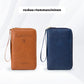 Funda para pasaporte multifuncional de alta calidad fabricada en piel de PU