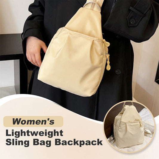 Mochila bandolera ligera para muje
