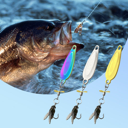 🎣Compre uno y llévese otro gratis🔥 Señuelos de hélice metálica para pescar🔥🎣