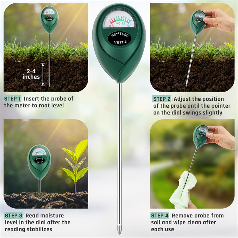 🌱 Medidor Profesional de Humedad del Suelo para Plantas - imagen 3