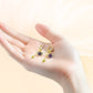 Delicados Pendientes Hoja de Ginkgo para Mujer