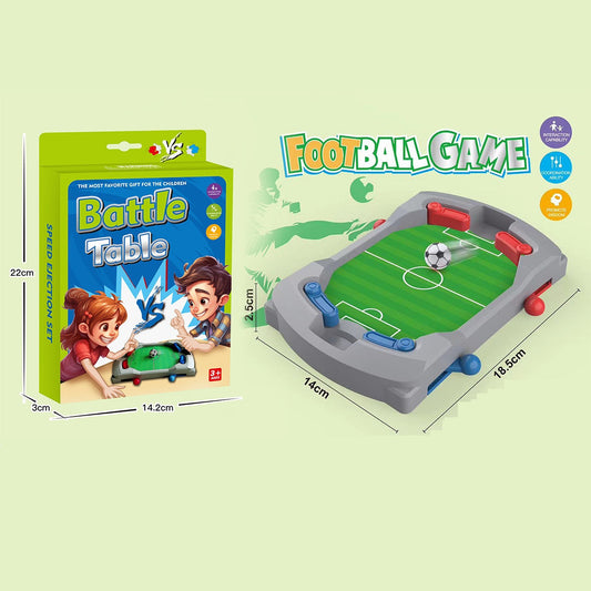 Mini futbolín interactivo para niños