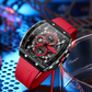 🌈Cyberpunk estilo futurista⌚Reloj de cuarzo multifuncional de moda para hombre