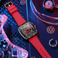 🌈Cyberpunk estilo futurista⌚Reloj de cuarzo multifuncional de moda para hombre