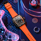 🌈Cyberpunk estilo futurista⌚Reloj de cuarzo multifuncional de moda para hombre