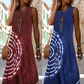 ⏳Time-limited Special⏰Vestido casual midi sin mangas para mujer.