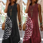 ⏳Time-limited Special⏰Vestido casual midi sin mangas para mujer.