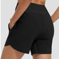 Pantalones cortos de atletismo para mujer con bolsillos