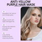Mascarilla Capilar Púrpura Anti-Amarillo 💜 ¡Adiós a los Reflejos Cobrizos! 💜