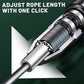 Dual Ball Bearing Retractable Self-Locking Speed Jump Rope