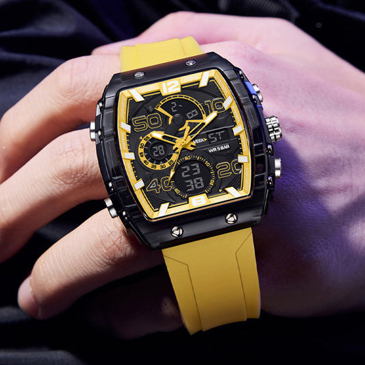 Reloj digital multifunción deportivo y casual
