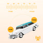 Altavoz Bluetooth Inalámbrico Modelo Coche Retro