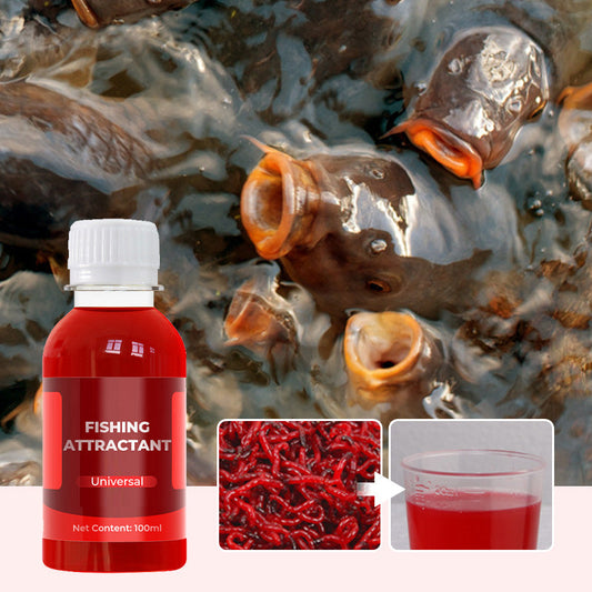 Cebo Líquido Concentrado Universal Lombriz Roja Atrayente para la Pesca