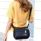 Bolso bandolera impermeable para mujer, informal, tipo mensajero, para viajes diarios