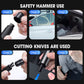 🔥Novedades🔥Martillo de seguridad multifuncional de doble cabeza💥¡Imprescindible para salir a conducir