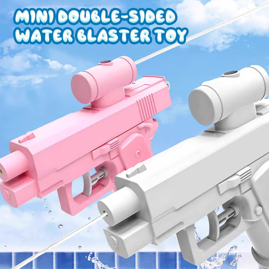 Mini juguete de chorro de agua de doble cara