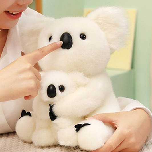 Peluche de koala de algodón natural agradable para la piel.