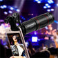 Kit de lente de teleobjetivo con soporte de clip para teléfonos inteligentes
